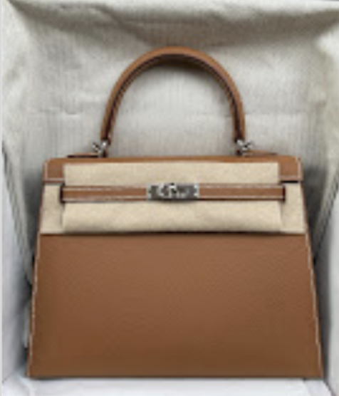 Hermes Kelly25 Gold PHW G Epsom ALTC1155