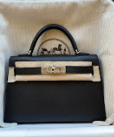 Hermes Mini Kelly black phw G epsom ALTC1177