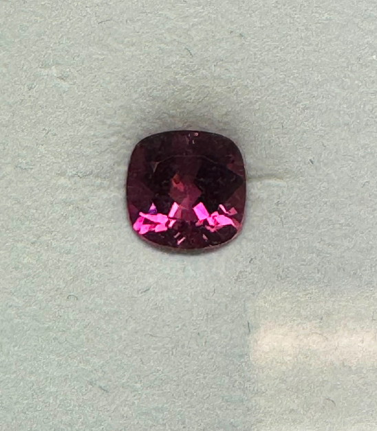 2.79CT CUSHION RUBELLITE TOURMALINE DXBCS6225