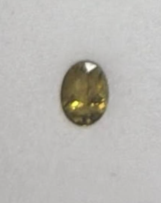 1.98CT OVAL CANARY TOURMALINE DXBCS6237