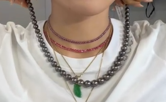 SV Tahitian Pearl Necklace J07162LPVY