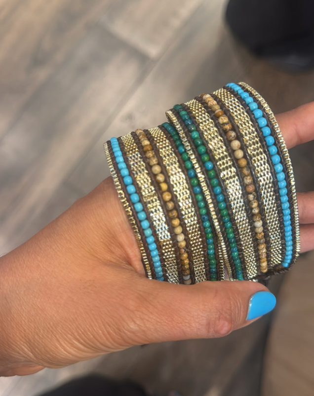 Malachite turquoise Bracelet DXBS6632