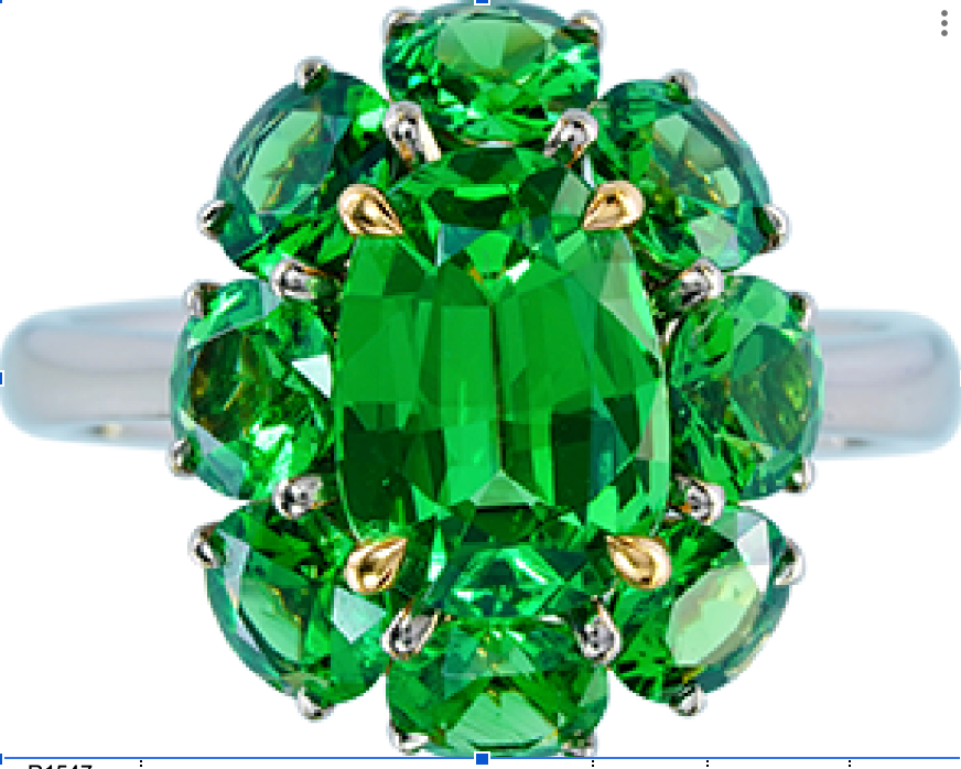 Tsavorite Ring GRS East-Africa R14226