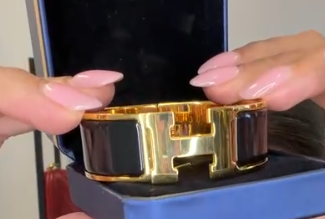 Hermes CDC Gold and Black (Large)
