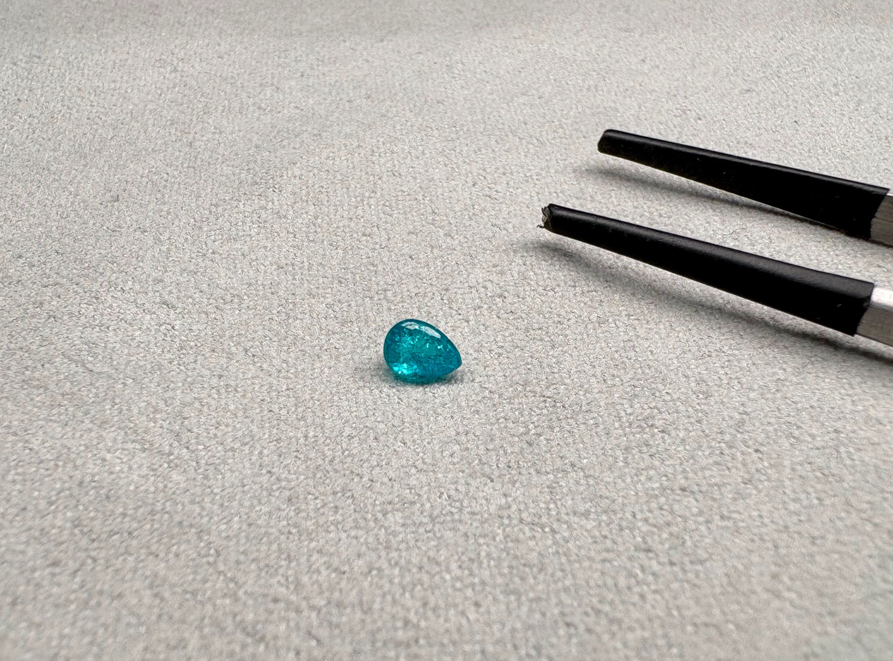 0.38ct Exclusive Neon Blue Paraiba Ethiopia E-13