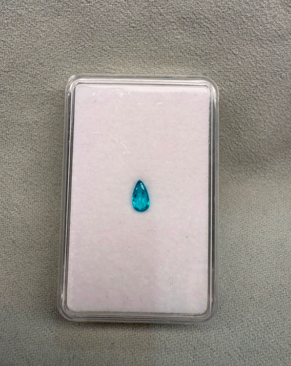 0.54ct Exclusive Neon Blue Paraiba Ethiopia E-15
