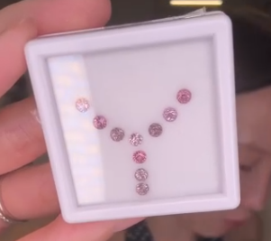 1.50ct Silver Grape Purple Spinel Melee Set DXBCS6335