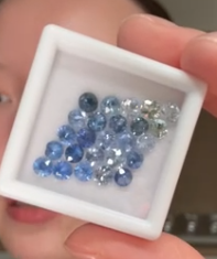 4.30ct blue sapphire box DXBCS6531