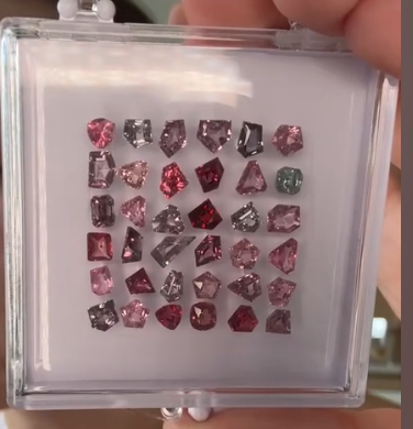 12.36ct spinel fancy for Helen DXBCS6497