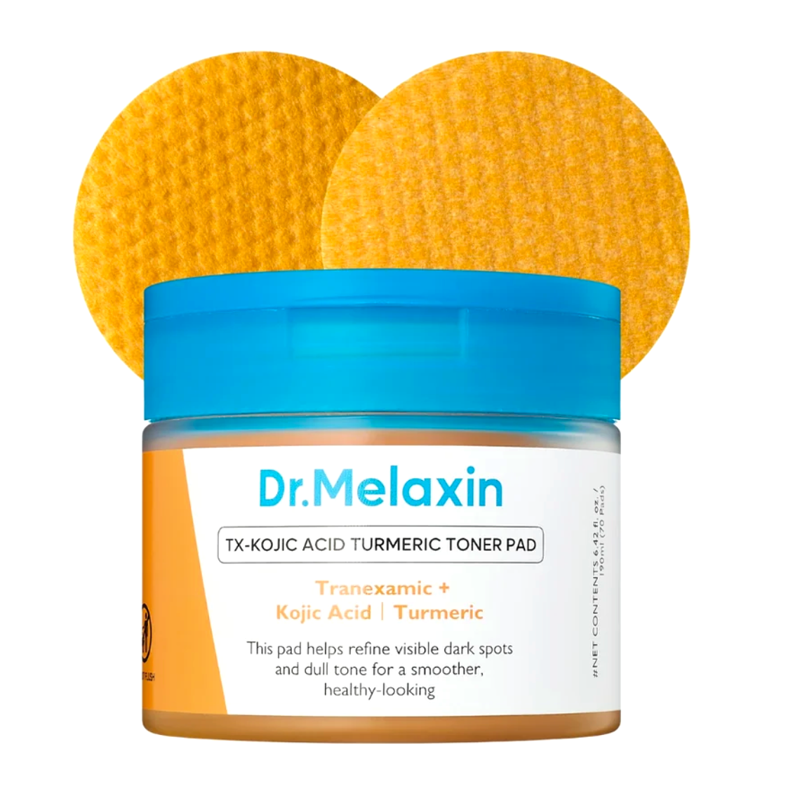 Dr. Melaxin TX Kojic Acid Turmeric Toner Pads KBA043