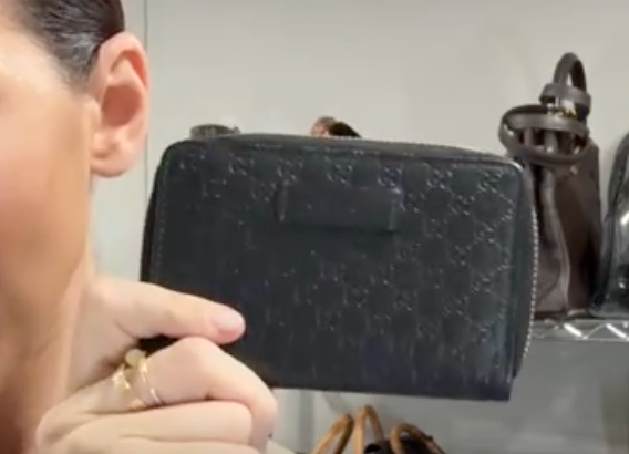 Guccissima Coin Case B0805G5Y2M
