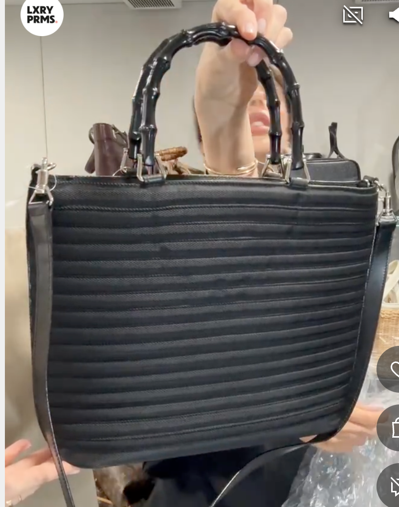 Bamboo 2Way Handbag B09134BVVR