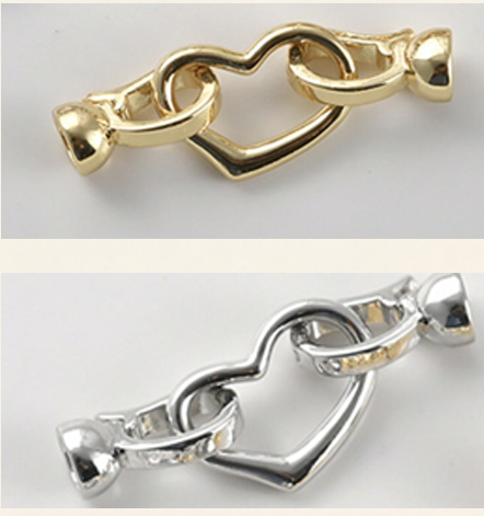 Strand and Gold  Heart Lock DXBS6766