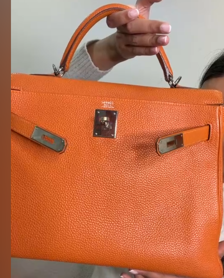 Hermes Kelly 32 Orange ALC4447