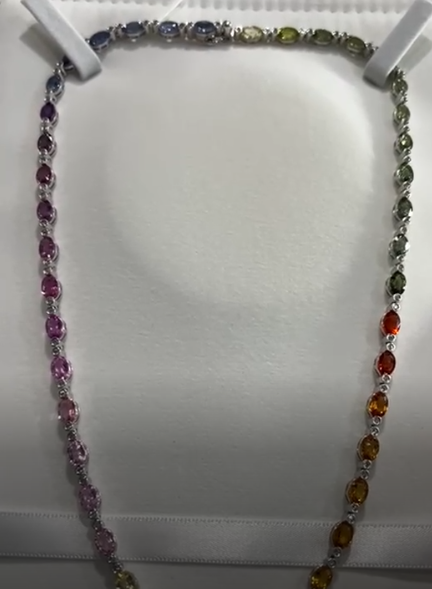 K18 Sapphire Necklace J092467CJ8