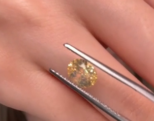 2.85ct No Heat Yellow Sapphire Sri Lanka DXBCS6668