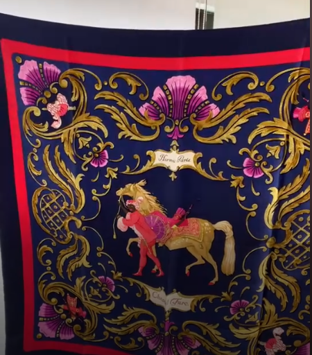Hermes Silk Scarf 90  SYC2358