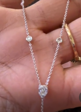 WG Lariat Diamonds Necklace HKDXB0940