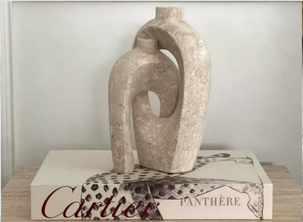 Rae Travertine Set of Two Decor
