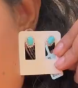 Turqouise Studs HKDXB0915