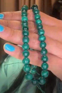 Malachite 8mm 15.5" THAIC0398