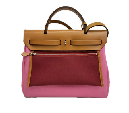 Hermes Herbag Zip 31 in Rose Sakura