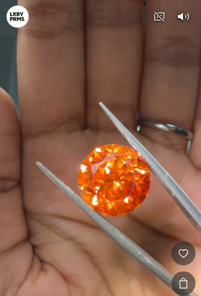 6.85ct Áliva Sphalerite Round