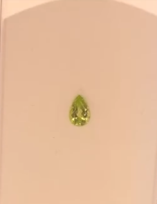 9.54x6.3ct MOZAMBIQUE PARAIBA PEAR DXBCS6876