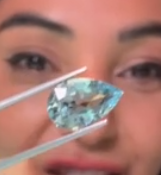 5.00ct Aquamarine Pear PAIR (12.29 box) THAIC0290