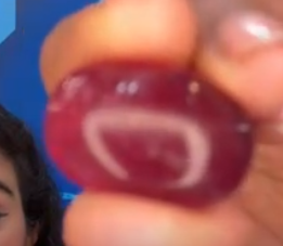 RUBELLITE CABOCHON OVAL DXBCS7003