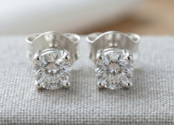 Classic Silver Studs Settings - Studx Silver Sabrina