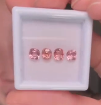 Padparadscha spinel box DXBCS6752