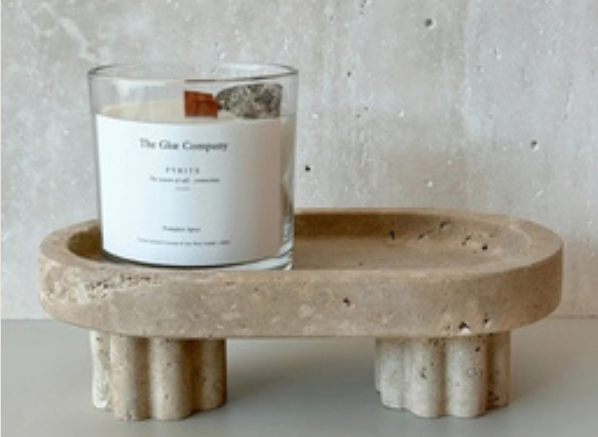 Emma Travertine Tray