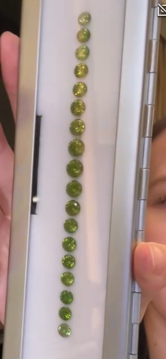 15.00ct Russian Demantoid Set (18 pcs) THAIC1020