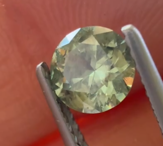 0.80ct  Russian Demantoid THAIC1015