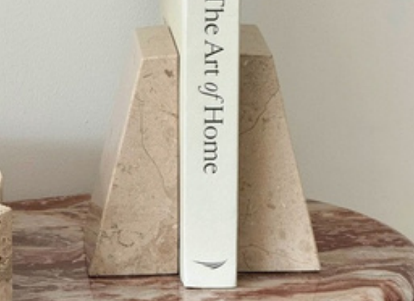 Rupert Marble Bookends