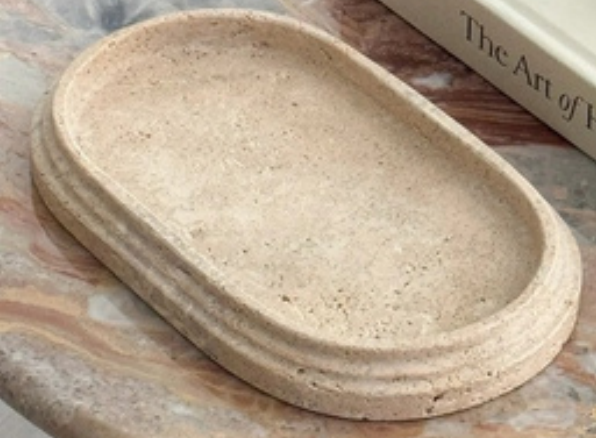 Shanae Travertine Tray