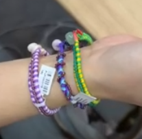 PUL MACRAME COLORIDO COM PEDRAS DIVERSAS BRACELET DXBCS6278