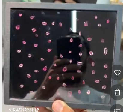 LOTE 41,27CTS TURMALINA ROSA PARAIBA DXBCS6291
