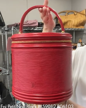 LOUIS VUITTON Epi Cannes Red M48037 B0601LHJVK