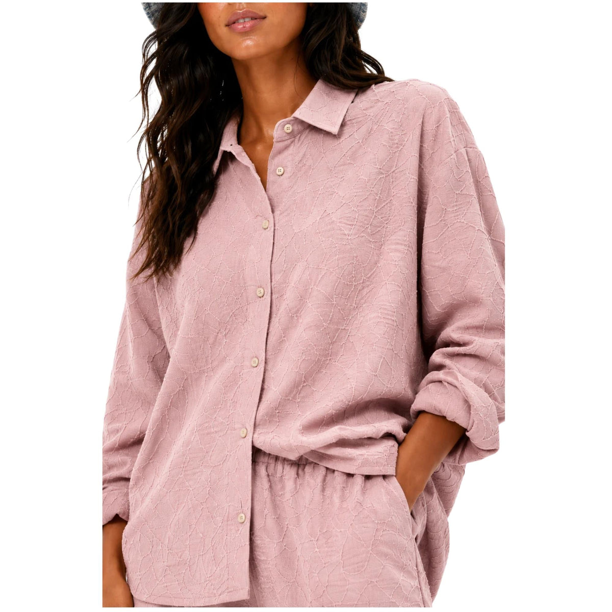 TEXTURED FLOW TWO-PIECE SET  زوج “CLOUD”