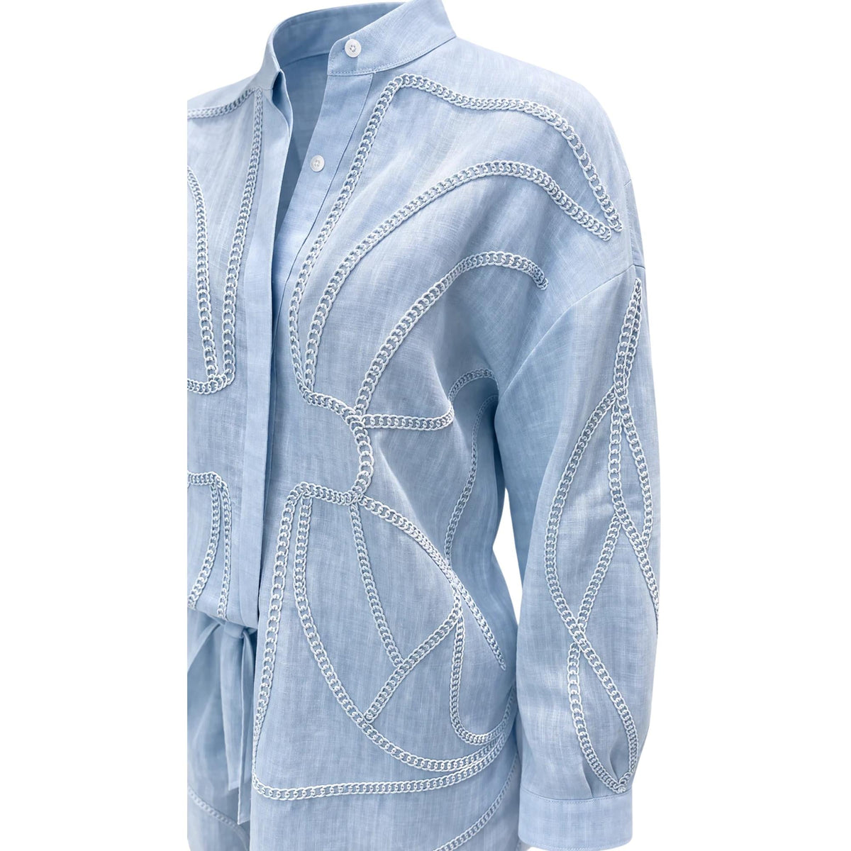 THREAD FLOW LINEN CO-ORD SET زوج (SHIRT & PANTS قميص وبنطلون) “THEA"