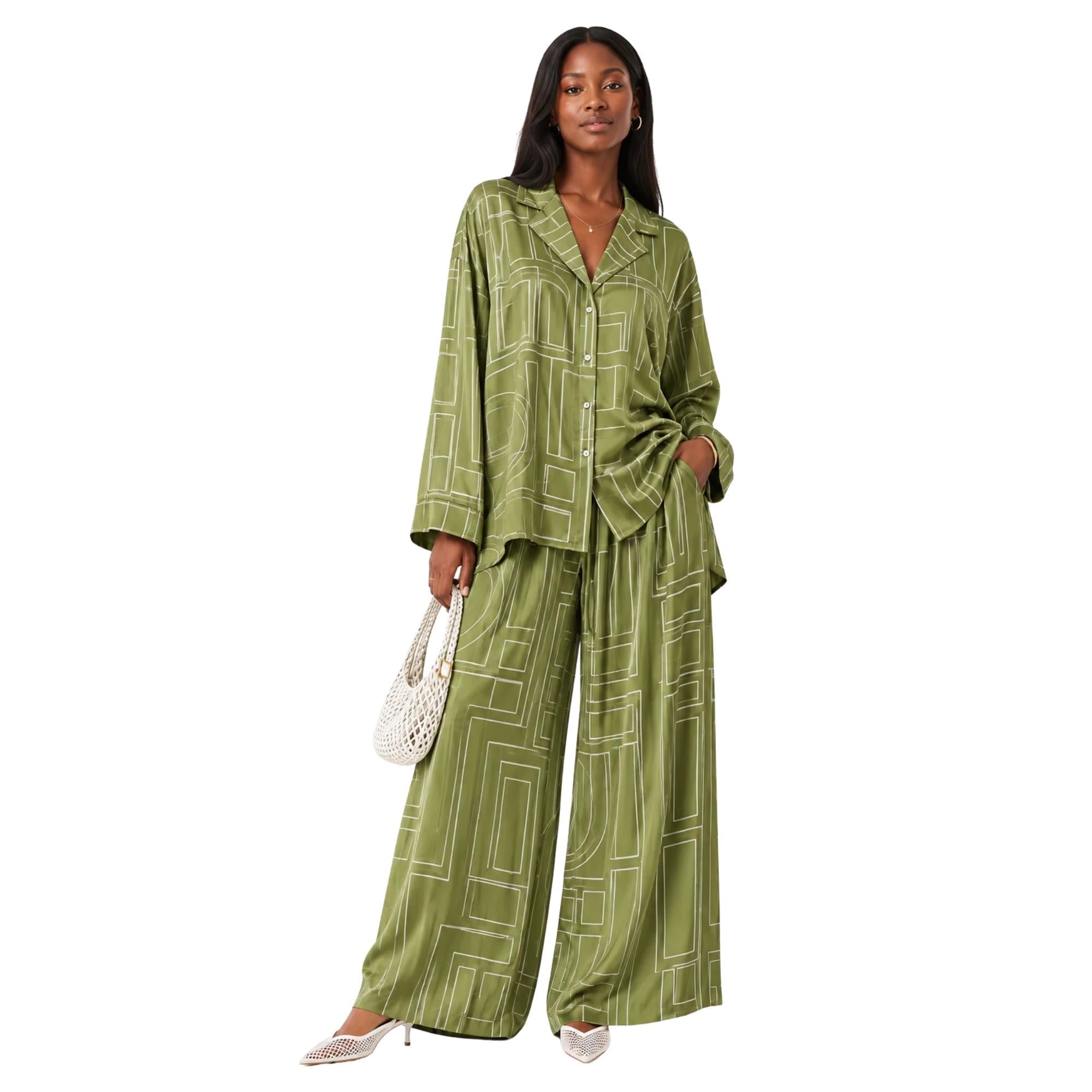 TWO-PIECE CO-ORD SET زوج “GEO LUX”