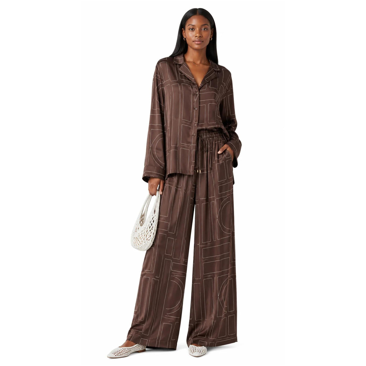 TWO-PIECE CO-ORD SET زوج “GEO LUX”
