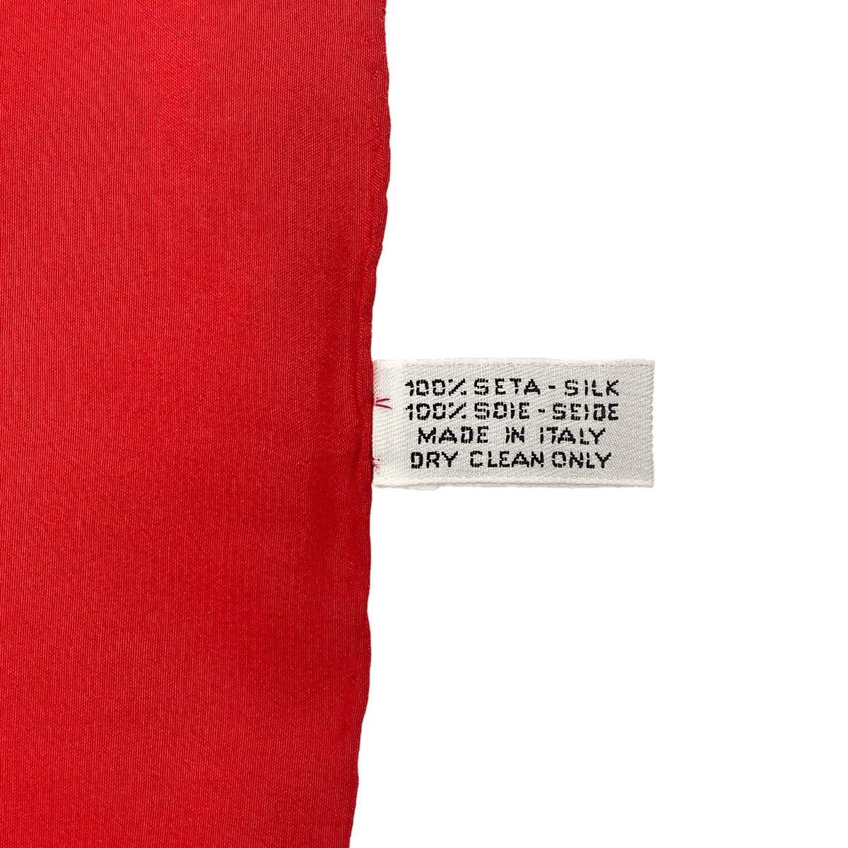 VINTAGE CHANEL CAMELLIA SCARF RED WHITE GREEN SILK 90313884