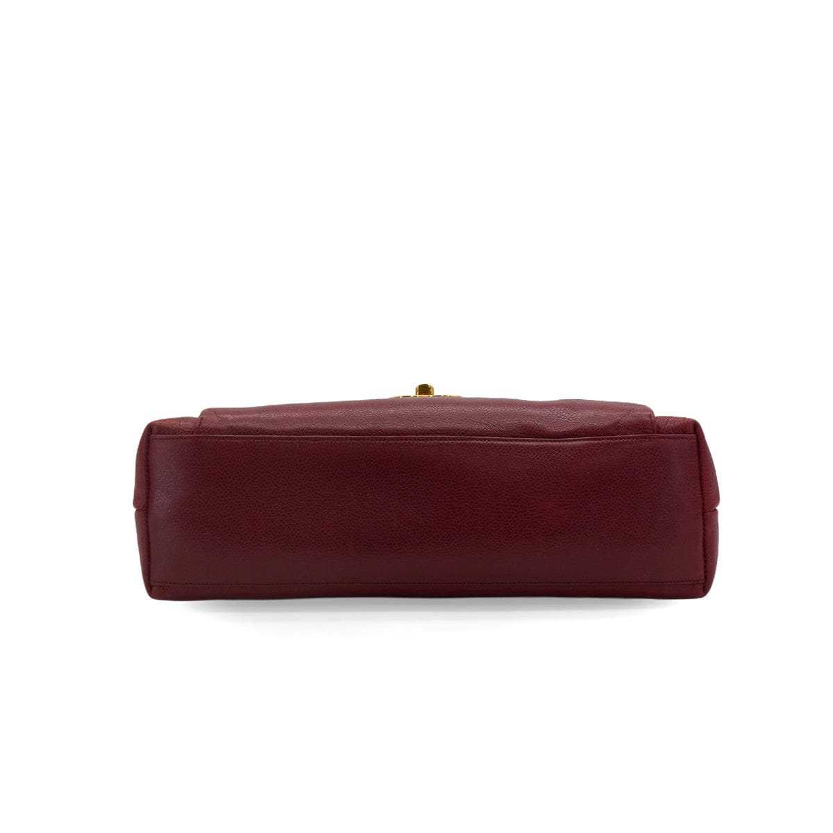 VINTAGE CHANEL CHAIN SHOULDER BAG RED CAVIAR SKIN GOLD HARDWARE 90343412