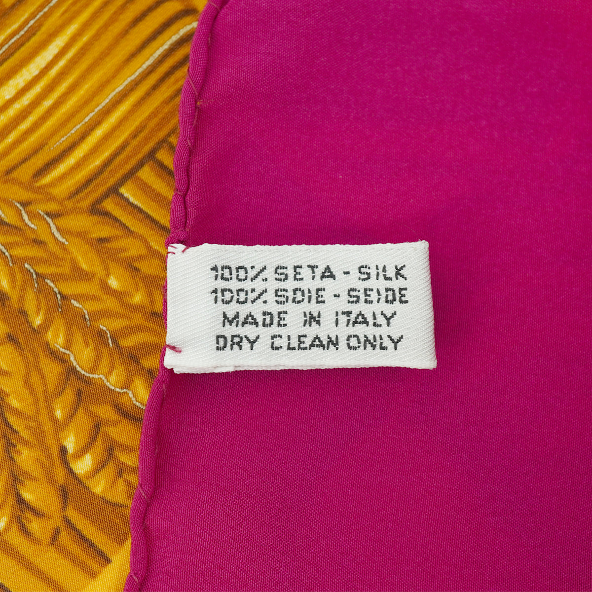 VINTAGE CHANEL COCOMARK CAMELLIA FLOWER PATTERN SCARF PINK SILK 90328136