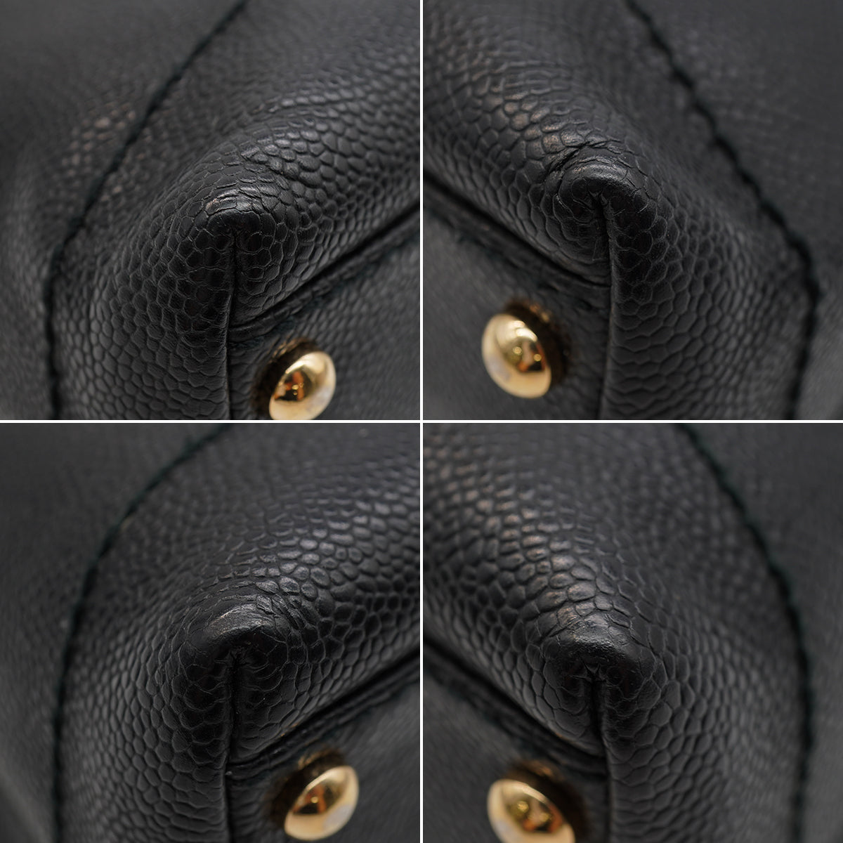 VINTAGE CHANEL COCOMARK SHUOLDER BAG BLACK TORTOISESHELL CAVIAR SKIN PLASTIC HARDWARE 90346124