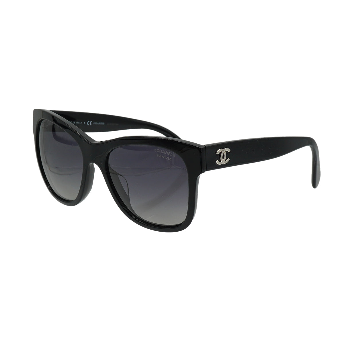 VINTAGE CHANEL COCOMARK SUNGLASSES BLACK EYEWEAR 90332383