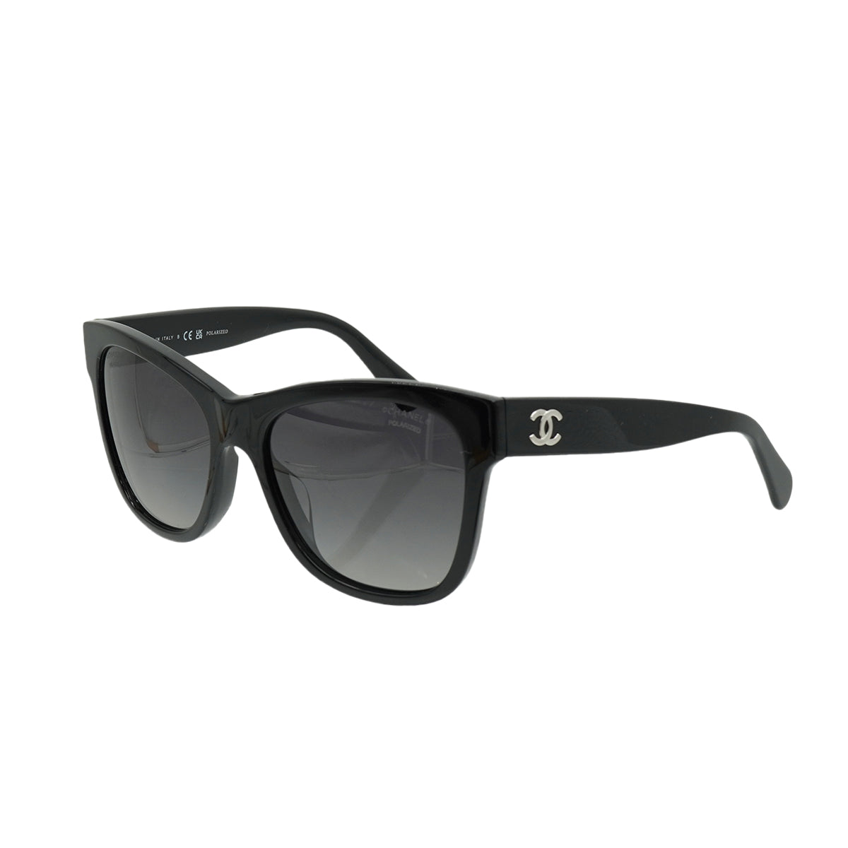 CHANEL COCOMARK SUNGLASSES BLACK EYEWEAR 90334199